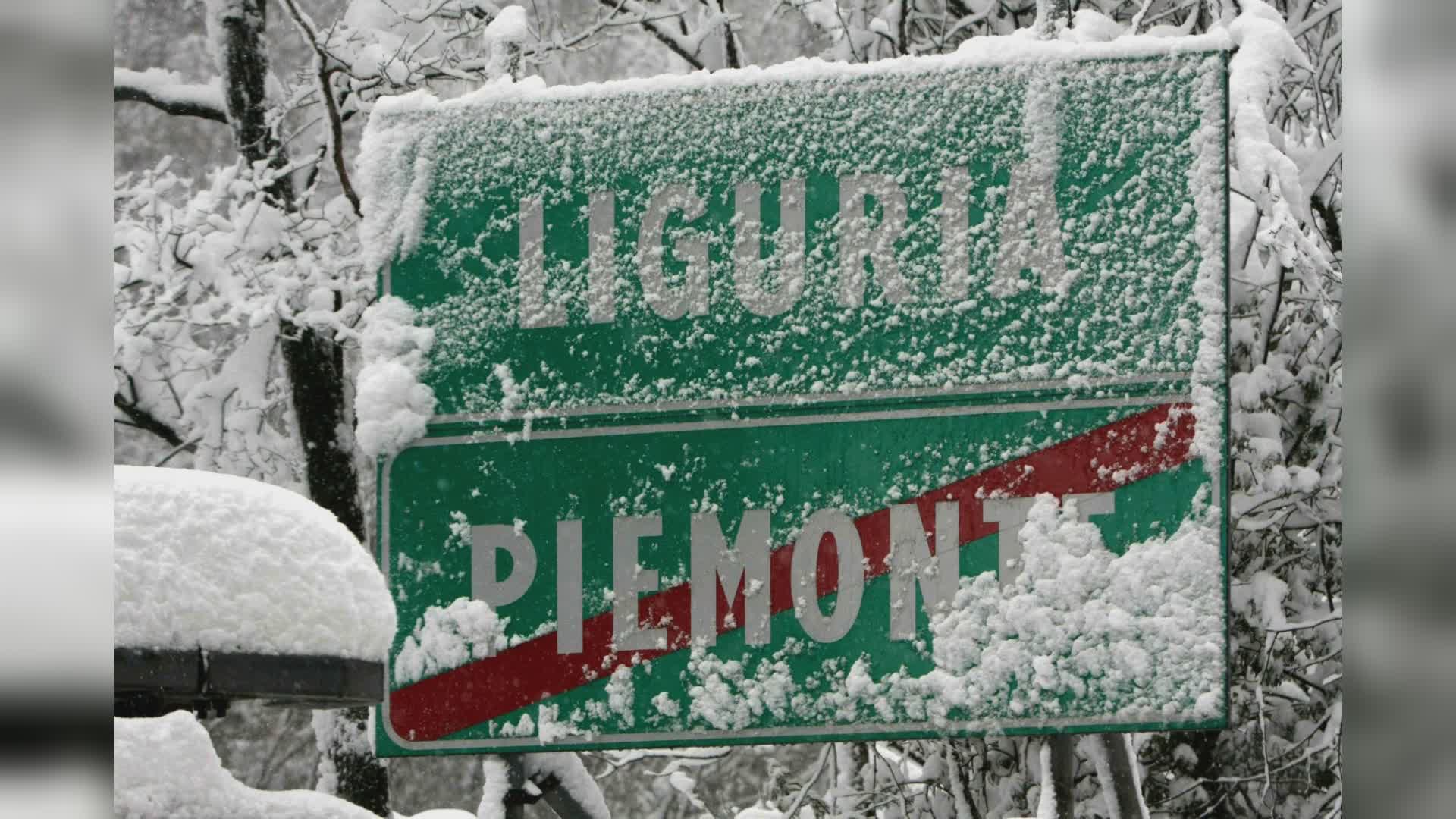 Liguria: Natale con la neve, allerta sui versanti padani di ponente