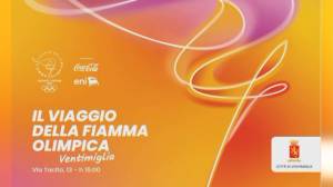 Ventimiglia accoglie la Fiamma Olimpica il 10 gennaio: staffetta, musica e festa in città