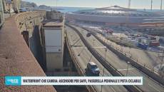 Waterfront che cambia: ascensore per corso Saffi, passerella pedonale e pista ciclabile