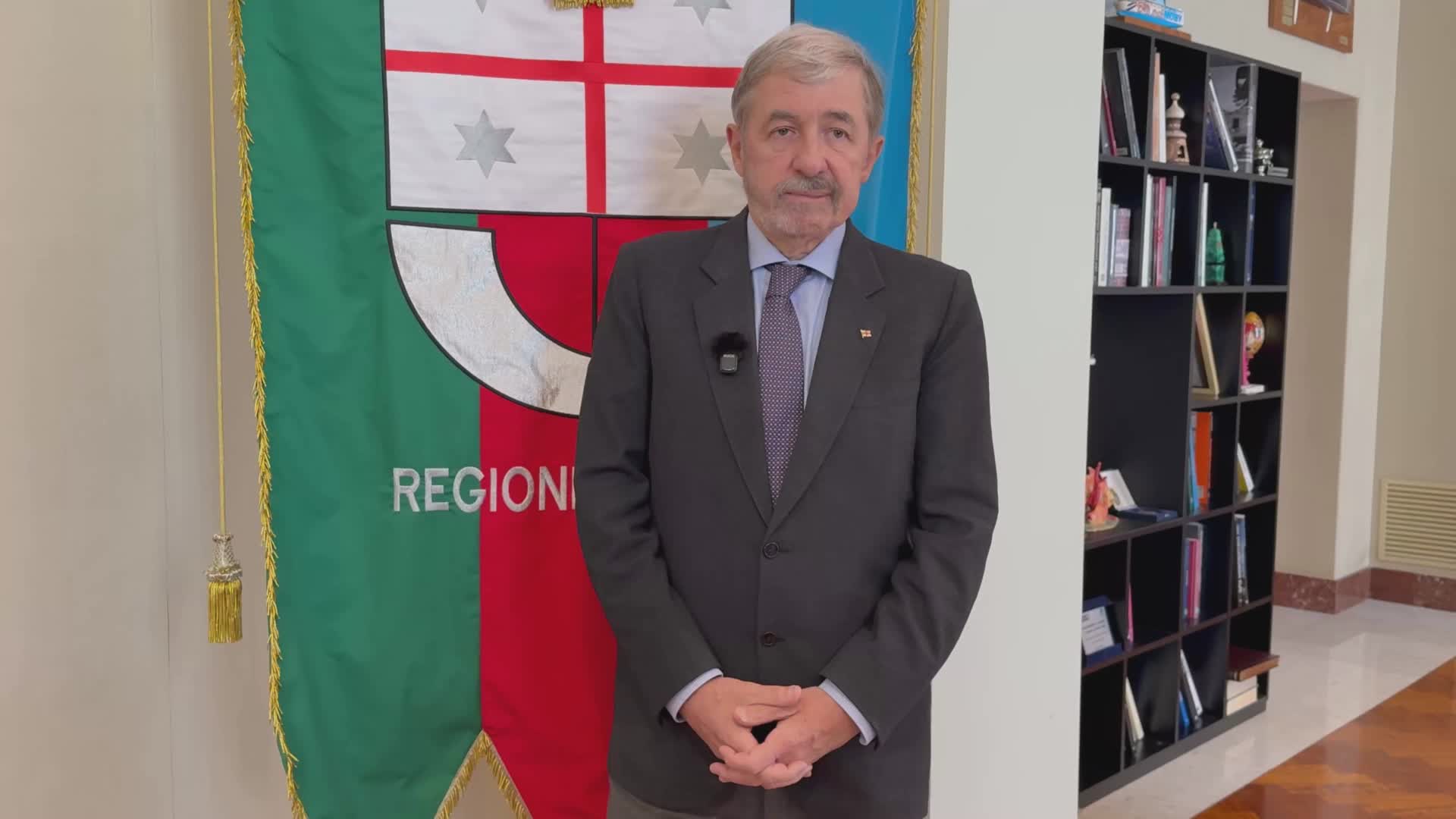 Liguria, Bucci: "2026 anno di lavoro, opportunità e scelte concrete per cittadini e imprese"