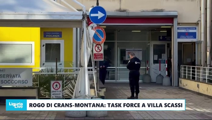 Rogo di Crans-Montana: task force a Villa Scassi