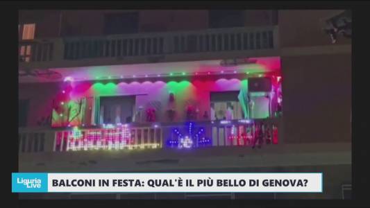 Balconi in festa: qual è il più bello di Genova? L’antropologo Paolo Giardelli ne parla a Telenord