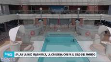 Genova: salpa la MSC Magnifica per la crociera che fa il giro del mondo