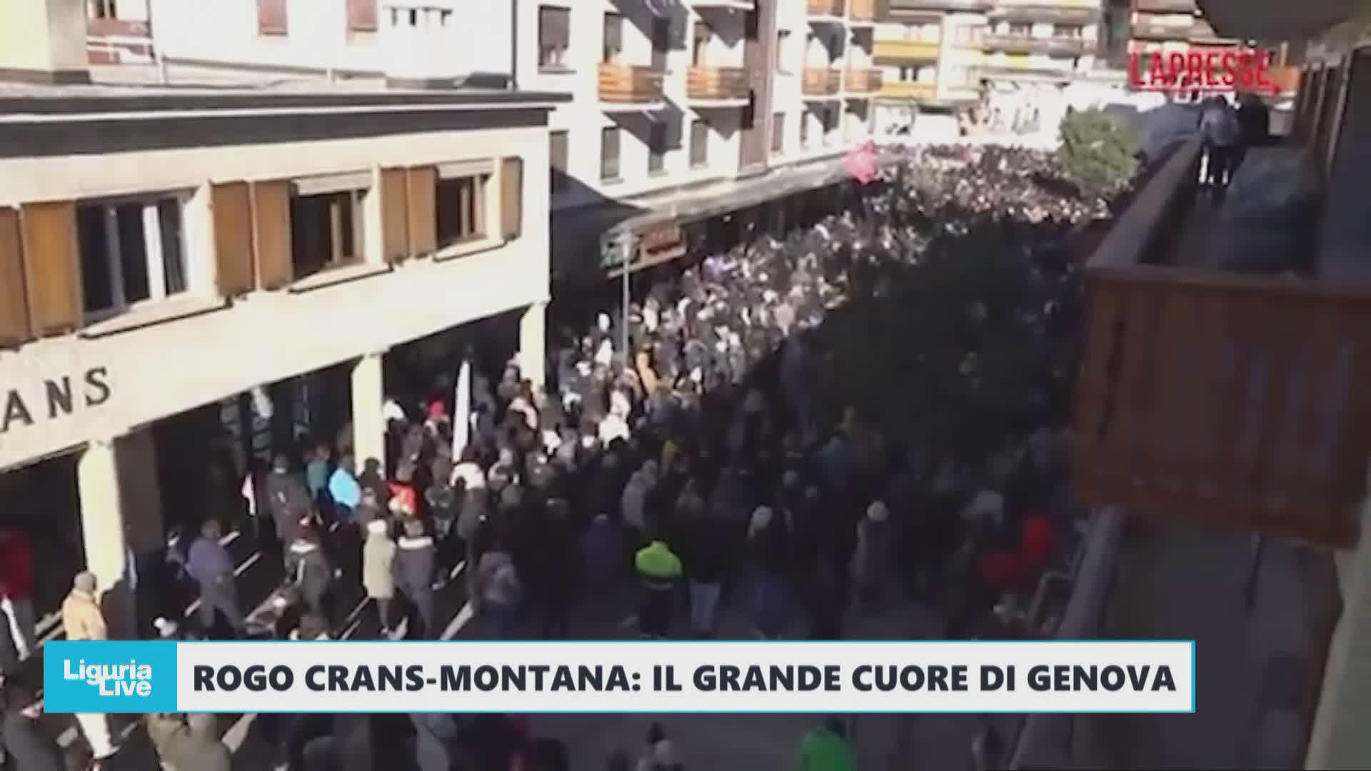 Crans-Montana: il grande cuore di Genova