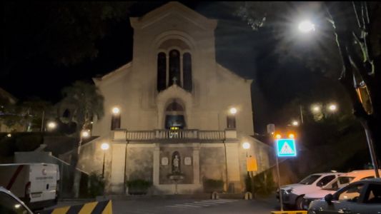 Rosario per Emanuele Galeppini nella chiesa dei Frati Cappuccini al San Martino di Genova 