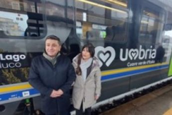 Umbria: dal diesel all'elettrico,  al via il servizio ferroviario con 9 Minuetto sulla linea ex Fcu. Investimento per 9,5 mln