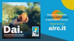 Liguria, sabato 24 gennaio tornano nelle piazze le arance della salute