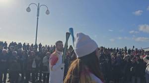Fiaccola Olimpica, Fertonani tedoforo a Chiavari: "L'emozione di ogni sportivo"