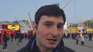 Fiamma Olimpica a Genova, Bocciardo: "Che gioia quando a Parigi feci baciare la medaglia a mio figlio"