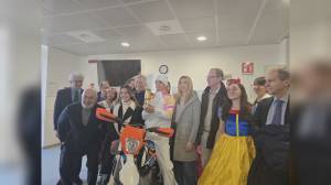 La Fiamma Olimpica accende il sorriso dei bambini dell'Istituto Gaslini