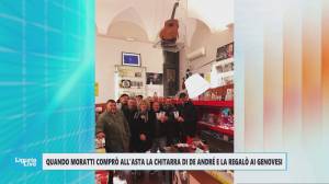 Quando Moratti comprò all'asta la chitarra di De andré e la regalò ai genovesi