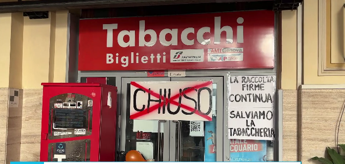 Genova, tabaccheria Brignole: assessore Beghin incontra titolare per trovare soluzione