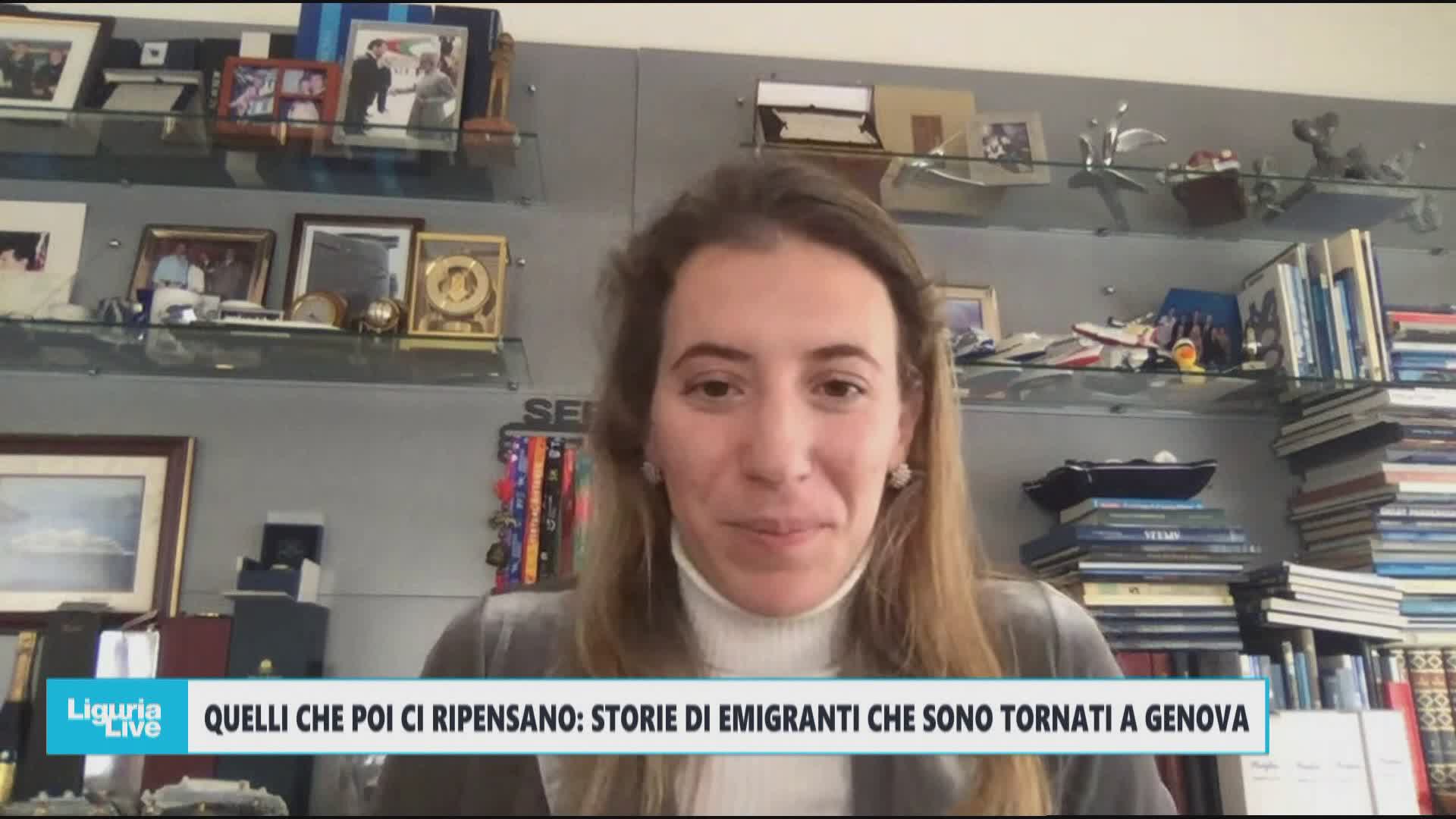 Liguri all’estero che ritornano: Senesi: "Tornata per opportunità concreta".Ferrando: "Qui la qualità della vita è alta"