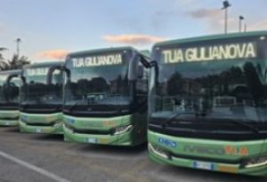 Tua: entrano in servizio 40 nuovi autobus a metano su tutto il territorio regionale