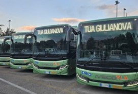 Tua: entrano in servizio 40 nuovi autobus a metano su tutto il territorio regionale