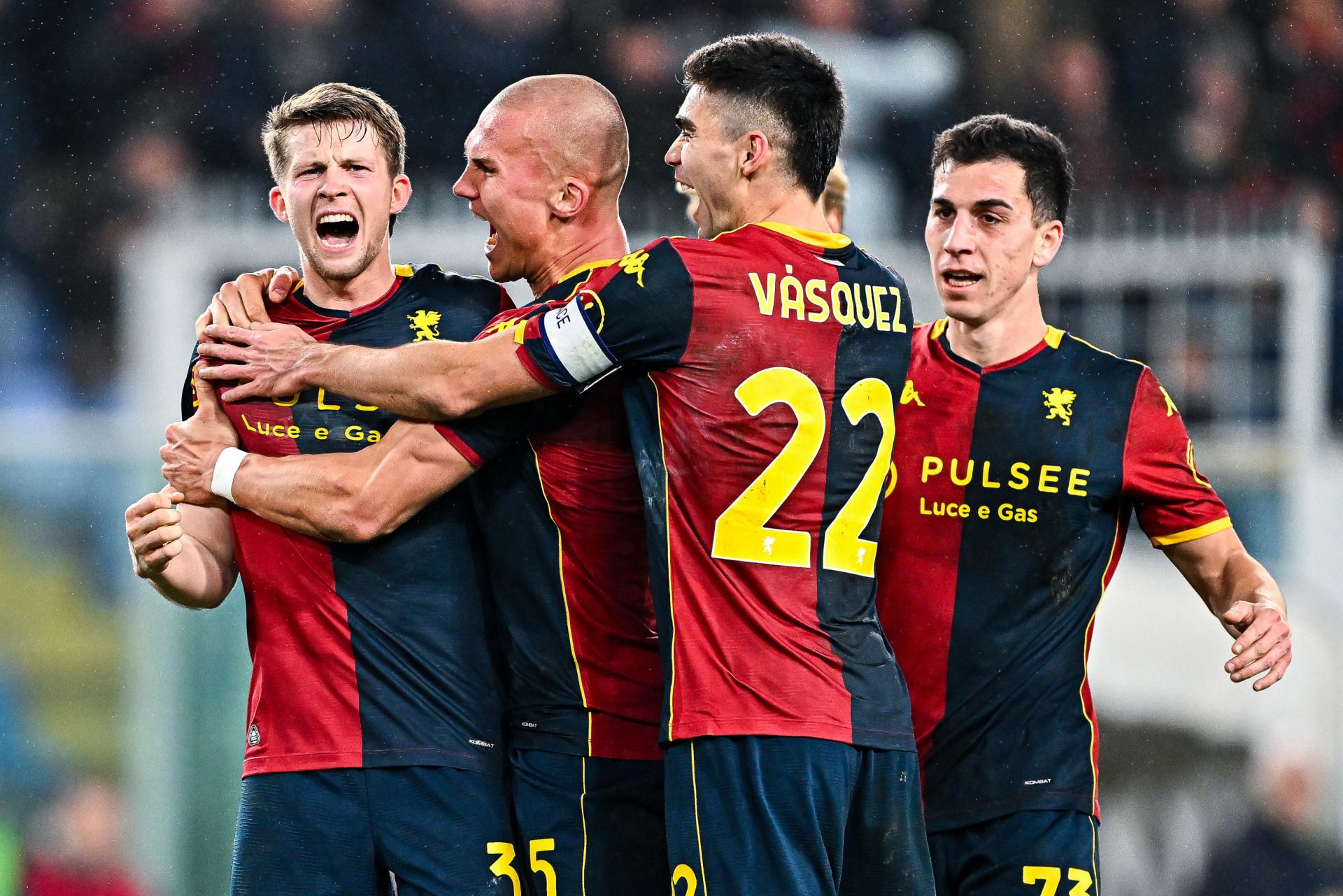 Il Genoa fa festa al Ferraris: 3-0 al Cagliari grazie a Colombo, Frendrup e Ostigard