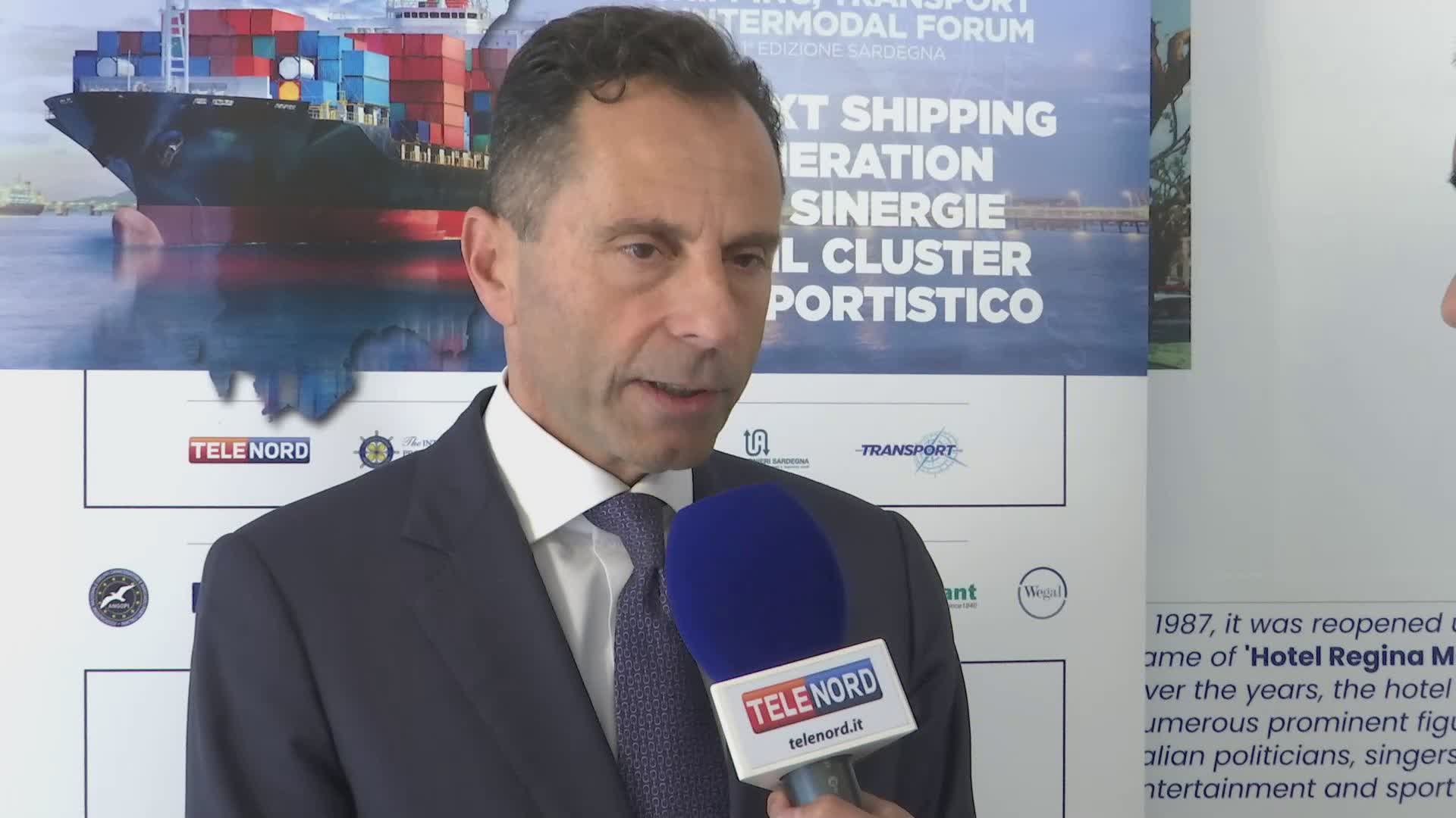 Intermodal Forum Sardegna, presidente Adsp Bagalà: "Porti sardi, vocazioni e investimenti per rilanciare l'Isola nel Mediterraneo"