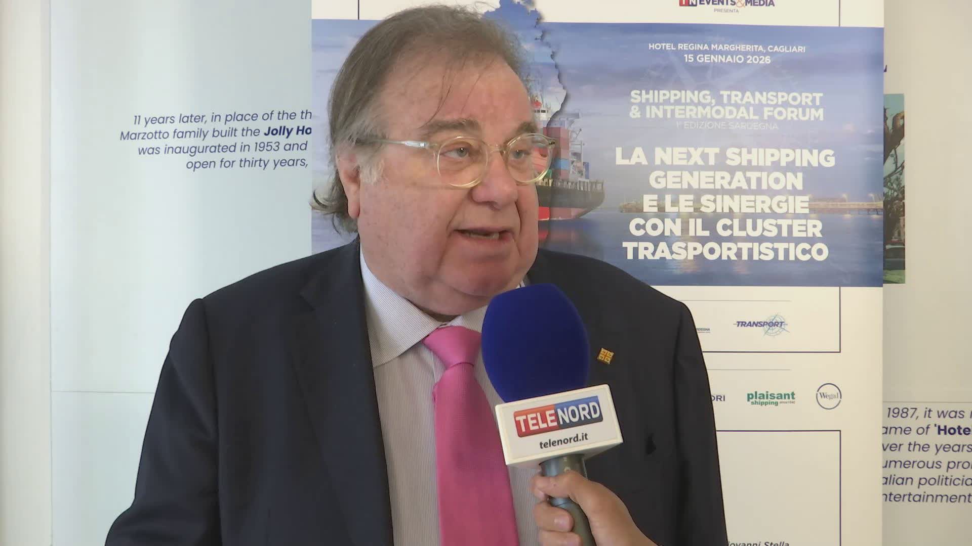 Intermodal Forum Sardegna, Acciaro a Telenord: "Maxi yacht e servizi portuali: infrastrutture, formazione e lavoro per il futuro della Sardegna"