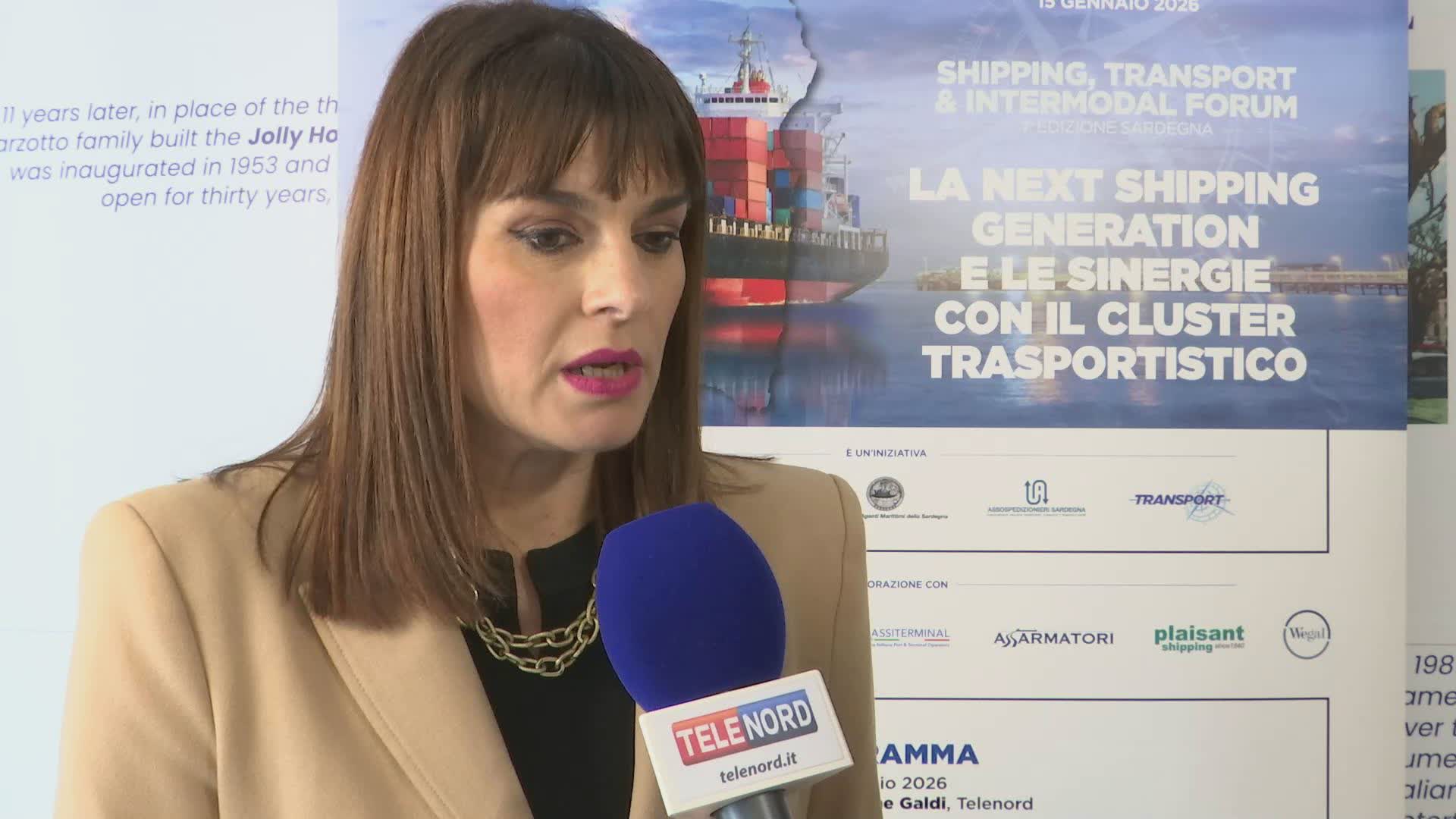 Intermodal Forum Sardegna, Timperi (Eni) a Telenord: “Decarbonizzazione trasporto marittimo: biocarburanti e tecnologie per un futuro sostenibile”