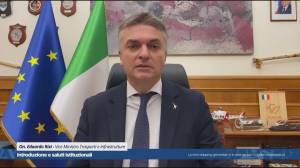 Intermodal Forum Sardegna, viceministro Edoardo Rixi a Telenord: "Potenziare i porti sardi per rafforzare la logistica e la Blue economy”