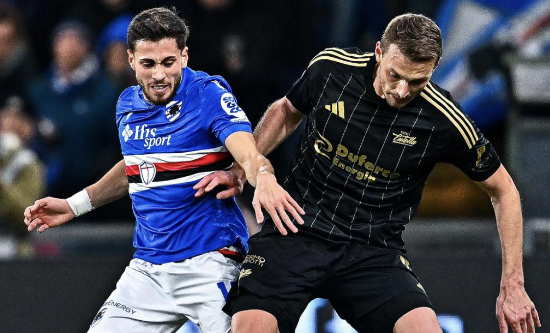 Sampdoria-Virtus Entella 1-1: il pari nel derby regionale accontenta solo i chiavaresi