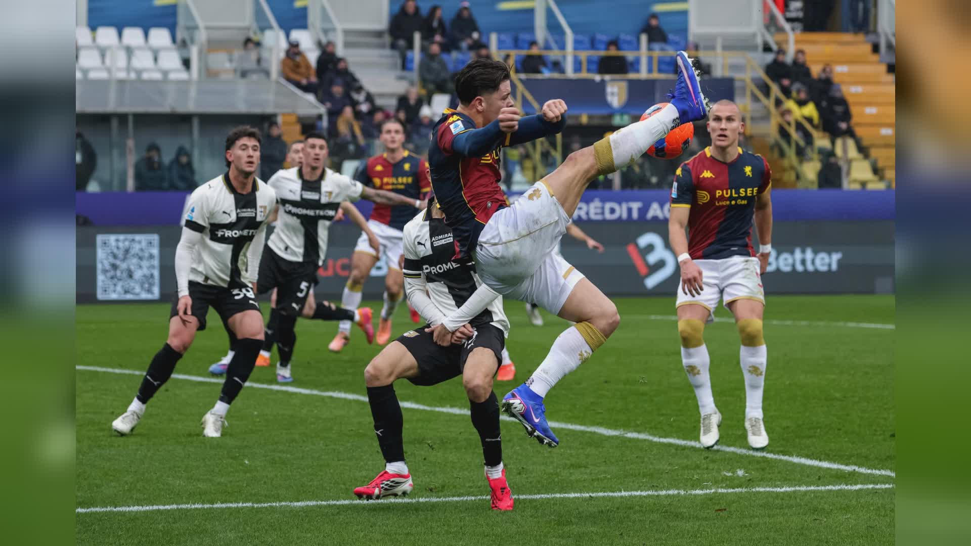 Genoa: buon 0-0 a Parma, Colombo e Vitinha sfiorano la vittoria