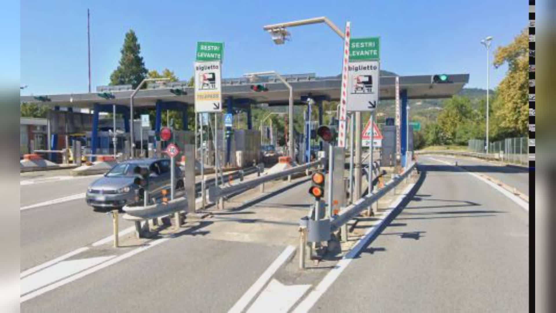 Celle Ligure: chiuso temporaneamente casello autostradale