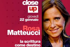 Close Up, a Telenord i protagonisti di economia, cultura, politica, spettacolo e sport: l'ospite di oggi è Rosa Matteucci
