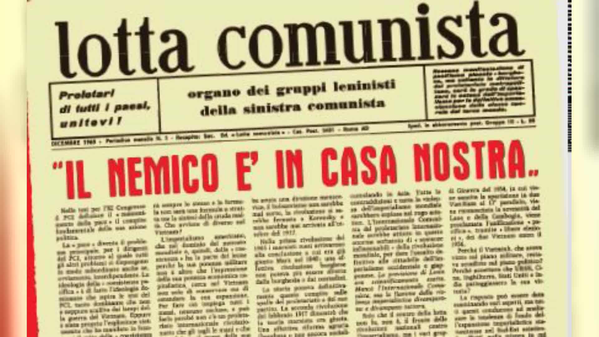 Genova celebra i 60 anni di "Lotta Comunista": conferenza pubblica dei Circoli Operai con Benvenuti, Bonazzi e Palombo