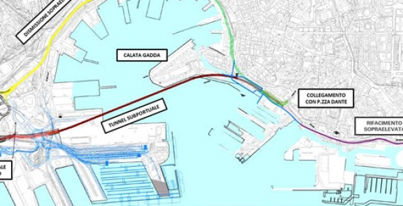 Tunnel subportuale, al via il bando di gara per la realizzazione del lotto B dei lavori