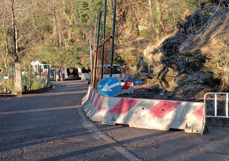 Rapallo: riaperta in anticipo la strada comunale per Montallegro