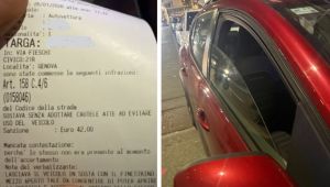 Genova, multa per finestrino abbassato: tutto in regola, ma quanto zelo. E non è la sola sanzione bizzarra quanto vessatoria