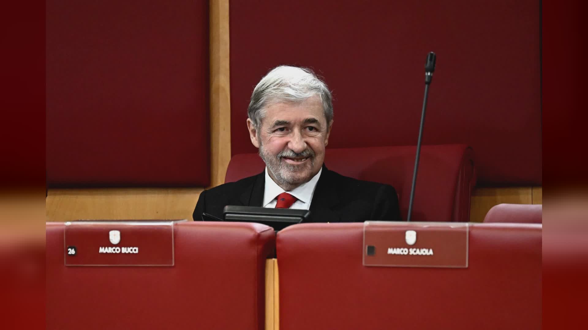 Nuova giunta Bucci al vaglio dell’aula: confronto in Consiglio regionale