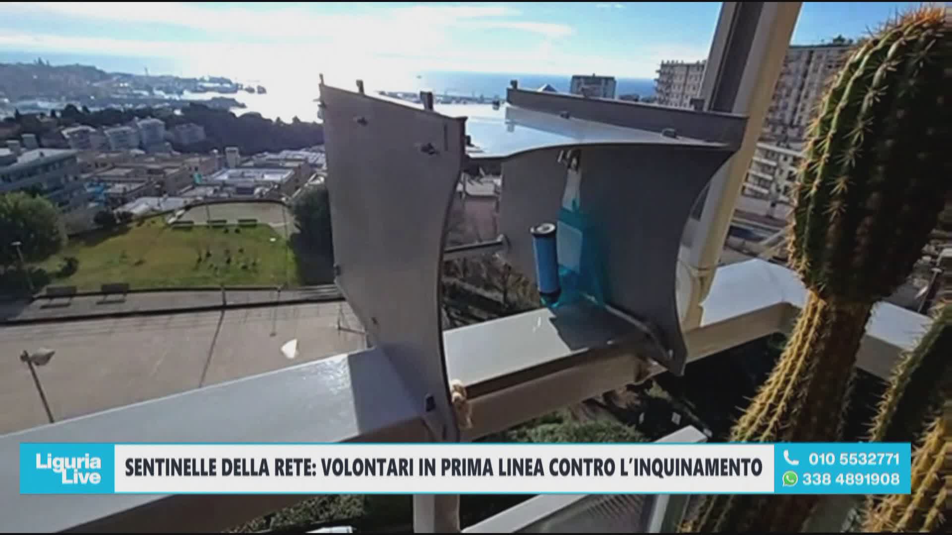 "Sentinella della Rete": a casa di una volontaria che monitora lo smog
