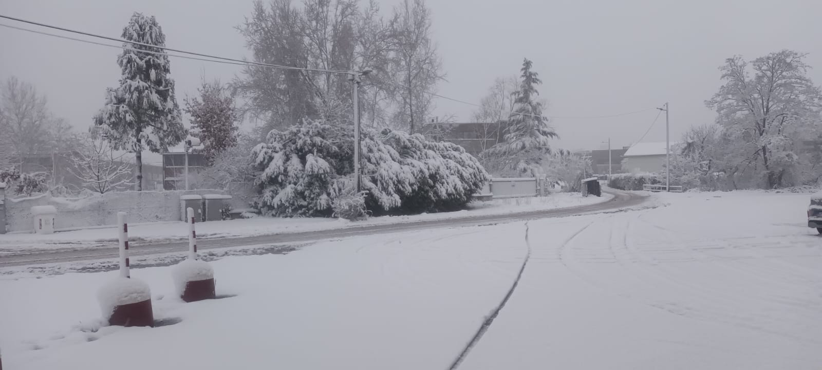 Osiglia: un metro di neve sul monte Settepani