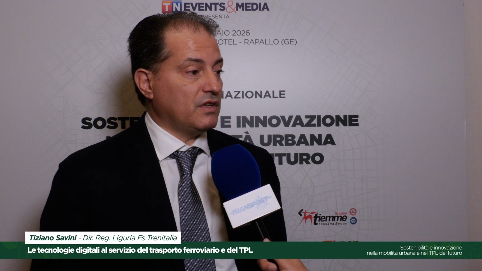 Forum Mobilità Urbana e Tpl, Savini (Trenitalia): “Con il biglietto digitale e il sistema tap&tap semplifichiamo l’esperienza di viaggio"
