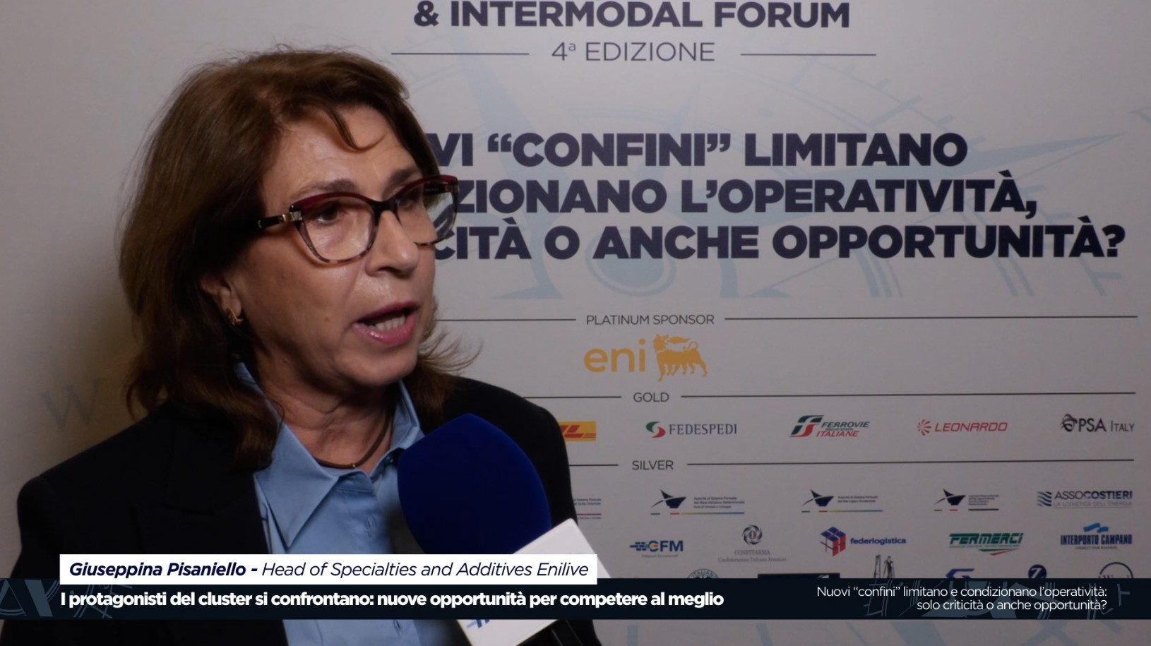 Shipping, Transport & Intermodal Forum, Pisaniello (ENI): "Biocarburanti, una soluzione immediata e sostenibile per la decarbonizzazione dei trasporti