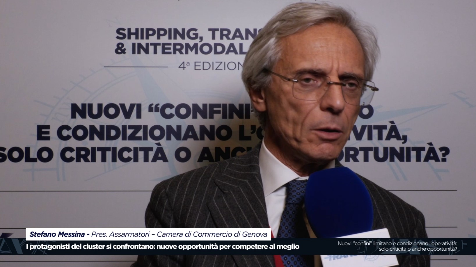 Shipping, Transport & Intermodal Forum, Messina (Assarmatori): "Comparto marittimo penalizzato, serve revisione regole europee"