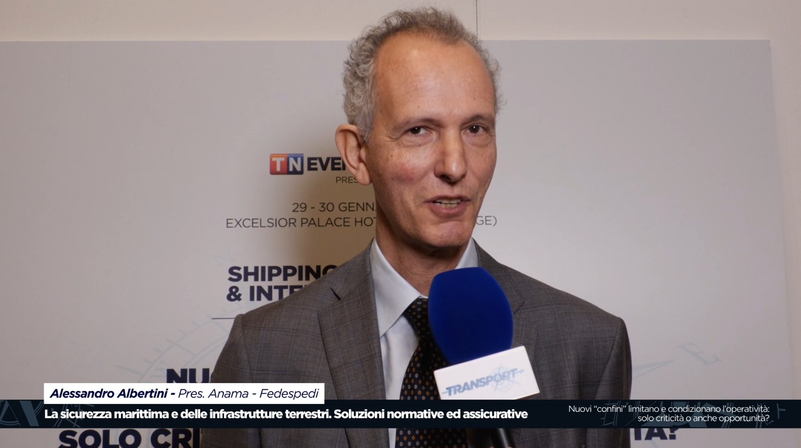 Shipping, Transport & Intermodal Forum, Albertini (Anana-Fedespedi): "E-commerce internazionale: quando il business aiuta e quando compete con l’Itali