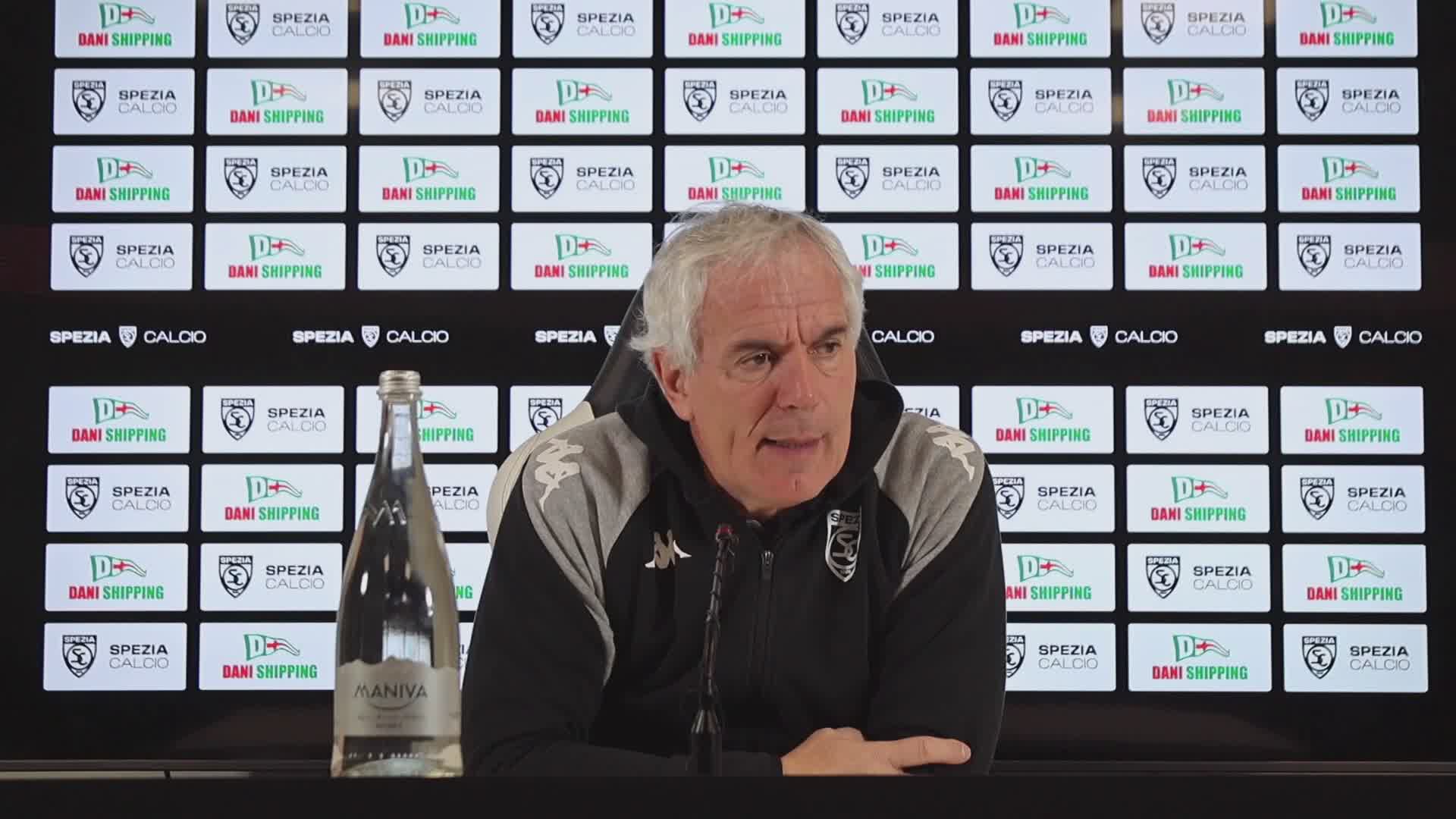 Spezia, Donadoni: "La Sampdoria avrà motivazioni incredibili e non dovremo farci coinvolgere dall'ambiente"