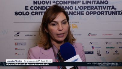 Shipping, Transport & Intermodal Forum, Tardino (Adsp Sicilia Occ.): "Porti e geopolitica: infrastrutture, digitale ed energia leve di sviluppo"