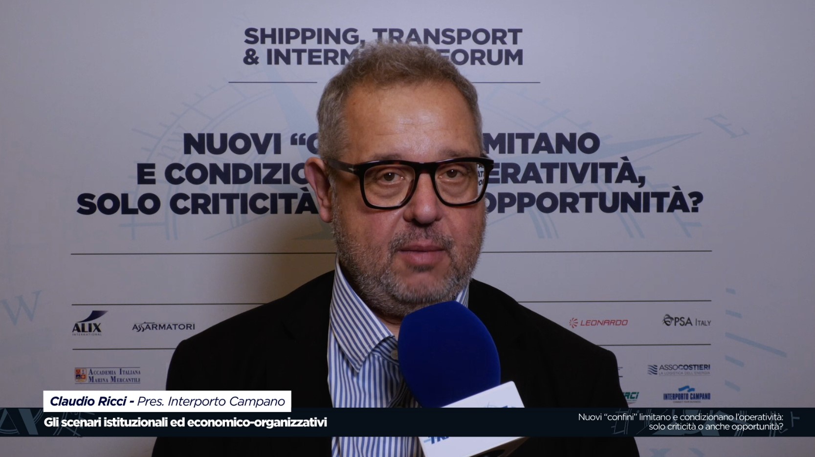 Shipping, Transport & Intermodal Forum,  Ricci (Interporto campano): "Velocità e certezze operative: la lezione delle ZES Mezzogiorno"