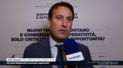 Shipping, Transport & Intermodal Forum, Piacenza (Adsp Tirreno M.-Ionio): "ETS, transhipment e intermodalità per sviluppo Gioia Tauro"