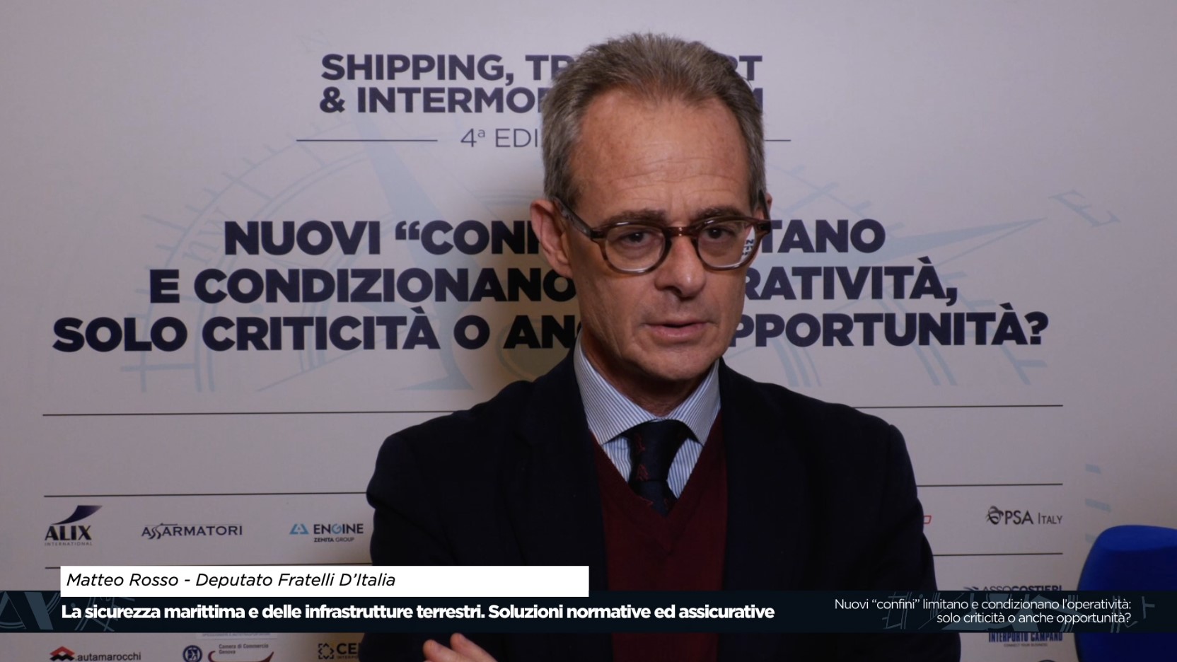 Shipping, Transport & Intermodal Forum, Rosso (deputato FdI): "I porti come ricchezza strategica della Liguria"