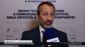 Shipping, Transport & Intermodal Forum, Paroli (Adsp Mar Ligure Occ.): "Servono tempi certi e nuovi piani regolatori"
