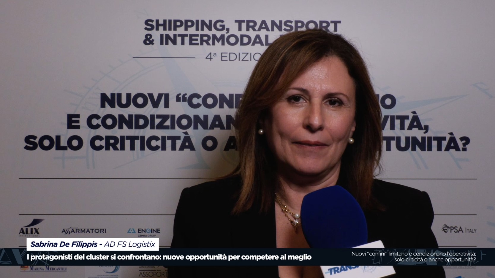 Shipping, Transport & Intermodal Forum, De Filippis (FS Logistix): "Intermodalità come chiave della transizione energetica"