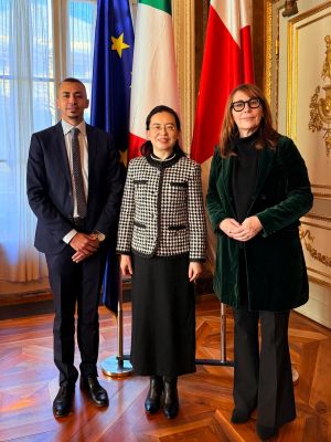 Genova, visita del Console Generale Yin Qi a Palazzo Tursi. Beghin: "Questa visita conferma il legame tra Genova e Cina"