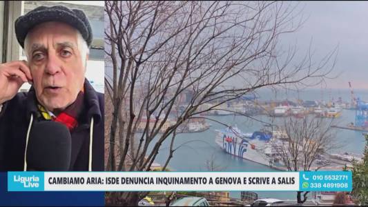 "Cambiamo aria": ISDE denuncia inquinamento a Genova e scrive a Salis