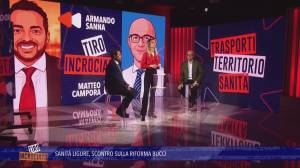 Sanità, frana di Arenzano e trasporto pubblico locale: si confrontano Sanna e Campora