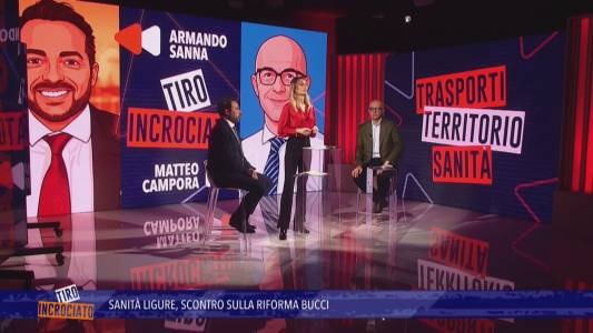 Sanità, frana di Arenzano e trasporto pubblico locale: si confrontano Sanna e Campora